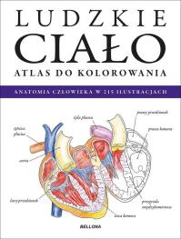 Okładka książki Ludzkie ciało. Atlas do kolorowania