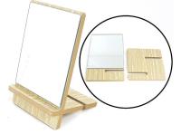 Opakowanie Lusterko drewniane składane z podstawką