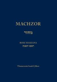 Okładka książki Machzor na Jom Kippur