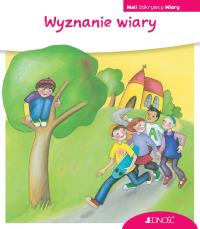 Mali Odkrywcy Wiary. Wyznanie wiary. Autor: Silvia Moller, Yvonne Hoppe-Engbring. Dobreksiazki.pl Okładka książki Mali Odkrywcy Wiary. Wyznanie wiary