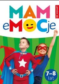 MAM eMOCje. Wiek 7-8 lat. Autor: Justyna Grican, Śliwińska Katarzyna. Dobreksiazki.pl Okładka książki MAM eMOCje. Wiek 7-8 lat