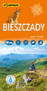 Mapa turystyczna - Bieszczady 1:50 000 lam. Autor: Praca zbiorowa. Dobreksiazki.pl Okładka książki Mapa turystyczna - Bieszczady 1:50 000 lam