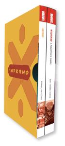 Marvel Fresh Inferno i Wolverine. X żywotów / X śmierci - pakiet. Autor: Jonathan Hickman, Percy Benjamin, Schiti Valerio, Caselli Stefano, Joshua Cassara, Federico Vicentini. Dobreksiazki.pl Okładka książki Marvel Fresh Inferno i Wolverine. X żywotów / X śmierci - pakiet