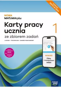Matematyka LO 1 Nowa MATeMAtyka KP + zbiór ZP. Autor: Wej Karolina, Dorota Ponczek. Dobreksiazki.pl Okładka książki Matematyka LO 1 Nowa MATeMAtyka KP + zbiór ZP
