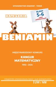 Matematyka z wesołym kangurem. Beniamin w.2024. Autor: Praca zbiorowa. Dobreksiazki.pl Okładka książki Matematyka z wesołym kangurem. Beniamin w.2024