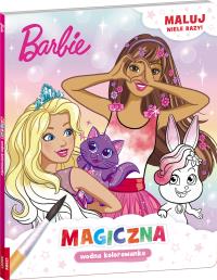 Mattel barbie dreamtopia. magiczna wodna kolorowanka. Autor: Opracowanie zbiorowe. Dobreksiazki.pl Okładka książki Mattel barbie dreamtopia. magiczna wodna kolorowanka
