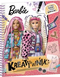 Mattel barbie. kreatywnik. Autor: Opracowanie zbiorowe. Dobreksiazki.pl Okładka książki Mattel barbie. kreatywnik