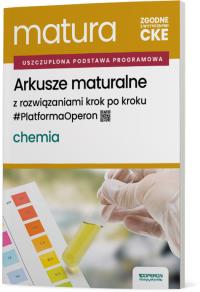 Matura 2026 Chemia Arkusze ZR. Autor: Joanna Drzeżdżon, Jacewicz Dagmara, Malecha Piotr. Dobreksiazki.pl Okładka książki Matura 2026 Chemia Arkusze ZR