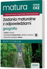 Matura 2026 Geografia Repetytorium ZR. Autor: Maląg Agnieszka, Krzysztof Chabasiński. Dobreksiazki.pl Okładka książki Matura 2026 Geografia Repetytorium ZR