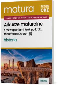 Okładka książki Matura 2026 Historia Arkusze ZR