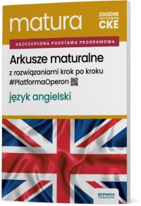Okładka książki Matura 2026 Język angielski Arkusze ZP