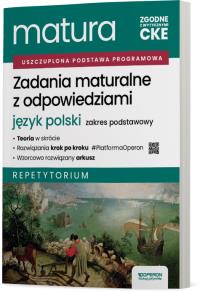 Matura 2026 Język polski Repetytorium ZP. Autor: Urszula Jagiełło, Renata Janicka-Szyszko, Aleksan. Dobreksiazki.pl Okładka książki Matura 2026 Język polski Repetytorium ZP