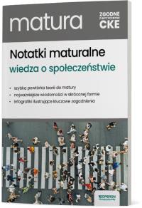 Matura 2026 WOS Notatki ZR. Autor: Walczyk Mikołaj, Iwona Walendziak. Dobreksiazki.pl Okładka książki Matura 2026 WOS Notatki ZR