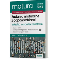 Matura 2026 WOS Repetytorium ZR. Autor: Derdziak Artur. Dobreksiazki.pl Okładka książki Matura 2026 WOS Repetytorium ZR