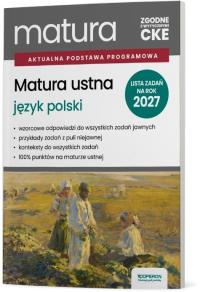 Okładka książki Matura 2027 Język polski Matura ustna