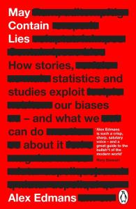 May Contain Lies. Autor: Edmans Alex. Dobreksiazki.pl Okładka książki May Contain Lies