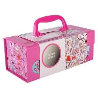 Mega kuferek 3-poziomy z kosmetykami Create it!. Wydawca: CREATE it. Dobreksiazki.pl Opakowanie Mega kuferek 3-poziomy z kosmetykami Create it!