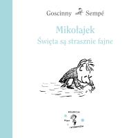 Okładka książki Mikołajek. Święta są strasznie fajne