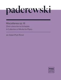 Okładka książki Miscellanea op.16 zbiór utworów