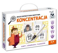 Okładka książki Misje detektywa Motywa. Koncentracja. Kapitan Nauka