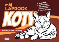 Okładka książki Mój lapbook. Koty. Nauka przez zabawę