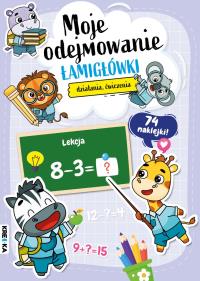 Moje odejmowanie. Łamigłówki. Autor: Praca zbiorowa. Dobreksiazki.pl Okładka książki Moje odejmowanie. Łamigłówki