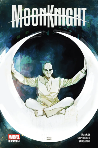 Moon Knight. Tom 1. Autor: Jed MacKay, Federico Sabbatini, Alessandro Cappuccio. Dobreksiazki.pl Okładka książki Moon Knight. Tom 1