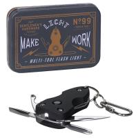 Multitool kieszonkowy z latarką. Wydawca: Gentlemen's Hardware. Dobreksiazki.pl Opakowanie Multitool kieszonkowy z latarką