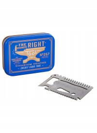 Multitool w kształcie karty w puszce 15w1. Wydawca: Gentlemen's Hardware. Dobreksiazki.pl Opakowanie Multitool w kształcie karty w puszce 15w1