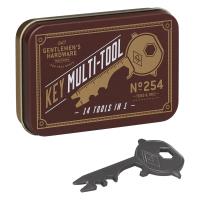 Multitool w kształcie klucza w puszce. Wydawca: Gentlemen's Hardware. Dobreksiazki.pl Opakowanie Multitool w kształcie klucza w puszce