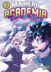 My hero academia Team Up Mission. Tom 7. Autor: Yoko Akiyama, Horikoshi Kohei. Dobreksiazki.pl Okładka książki My hero academia Team Up Mission. Tom 7