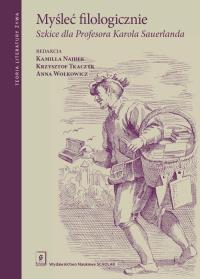 Okładka książki Myśleć filologicznie