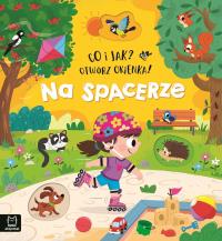 Okładka książki Na spacerze. Co i jak? Otwórz okienka!
