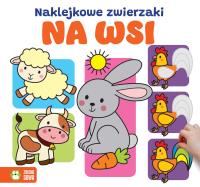 Na wsi. Naklejkowe zwierzaki. Autor: Opracowanie zbiorowe. Dobreksiazki.pl Okładka książki Na wsi. Naklejkowe zwierzaki