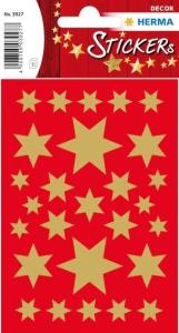 Opakowanie Naklejka decor - Gwiazdki złote