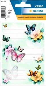 Opakowanie Naklejka szkolna Motyle