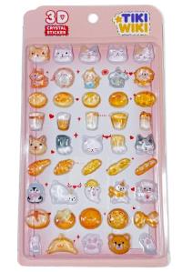 Opakowanie Naklejki 3D Crystal Kotki