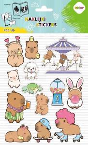 Opakowanie Naklejki 3D Pop Up Kapibara 146x240 HAPPY COLOR