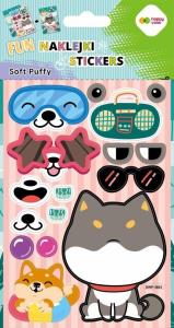 Opakowanie Naklejki 3D Soft Puffy Dog 110x205 HAPPY COLOR