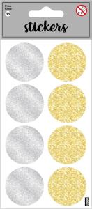 Opakowanie Naklejki brokatowe - Round Sparkles