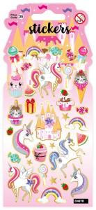 Opakowanie Naklejki - Cute Unicorns