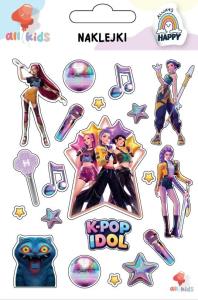 Opakowanie Naklejki dla dzieci K-pop Universe