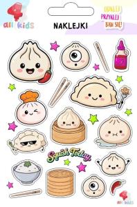 Opakowanie Naklejki dla dzieci squishy, dumpling, pierożek