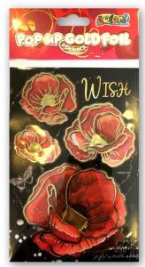 Opakowanie Naklejki foliowe Gold Poppies PENMATE