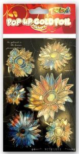 Opakowanie Naklejki foliowe Gold Sunflowers PENMATE