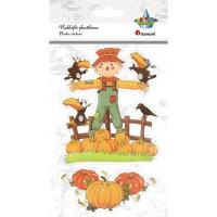 Opakowanie Naklejki foliowe strach na wróble dynie 2szt