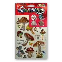 Opakowanie Naklejki holographic mushrooms PENMATE