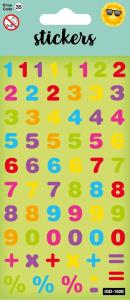Opakowanie Naklejki - Pattern Numbers