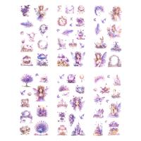 Naklejki pet wróżki amethyst 6 arkuszy. Wydawca: DP CRAFT. Dobreksiazki.pl Opakowanie Naklejki pet wróżki amethyst 6 arkuszy