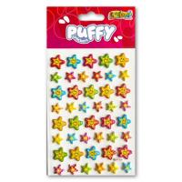 Opakowanie Naklejki puffy Star cookies